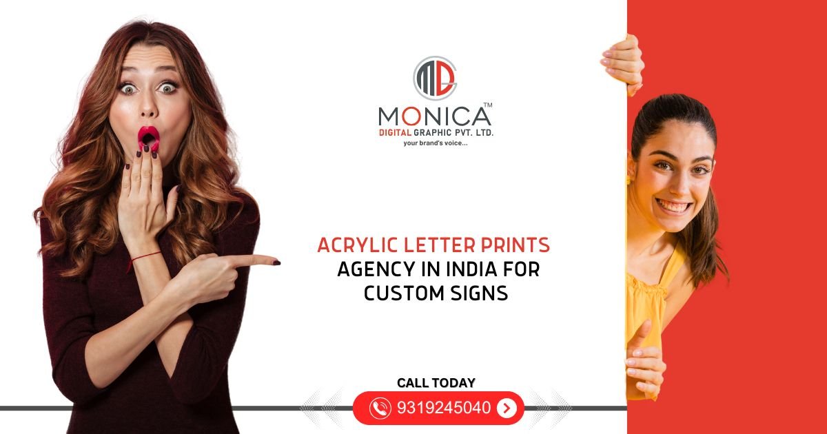Acrylic Letter Prints Agency in India for Custom Signs